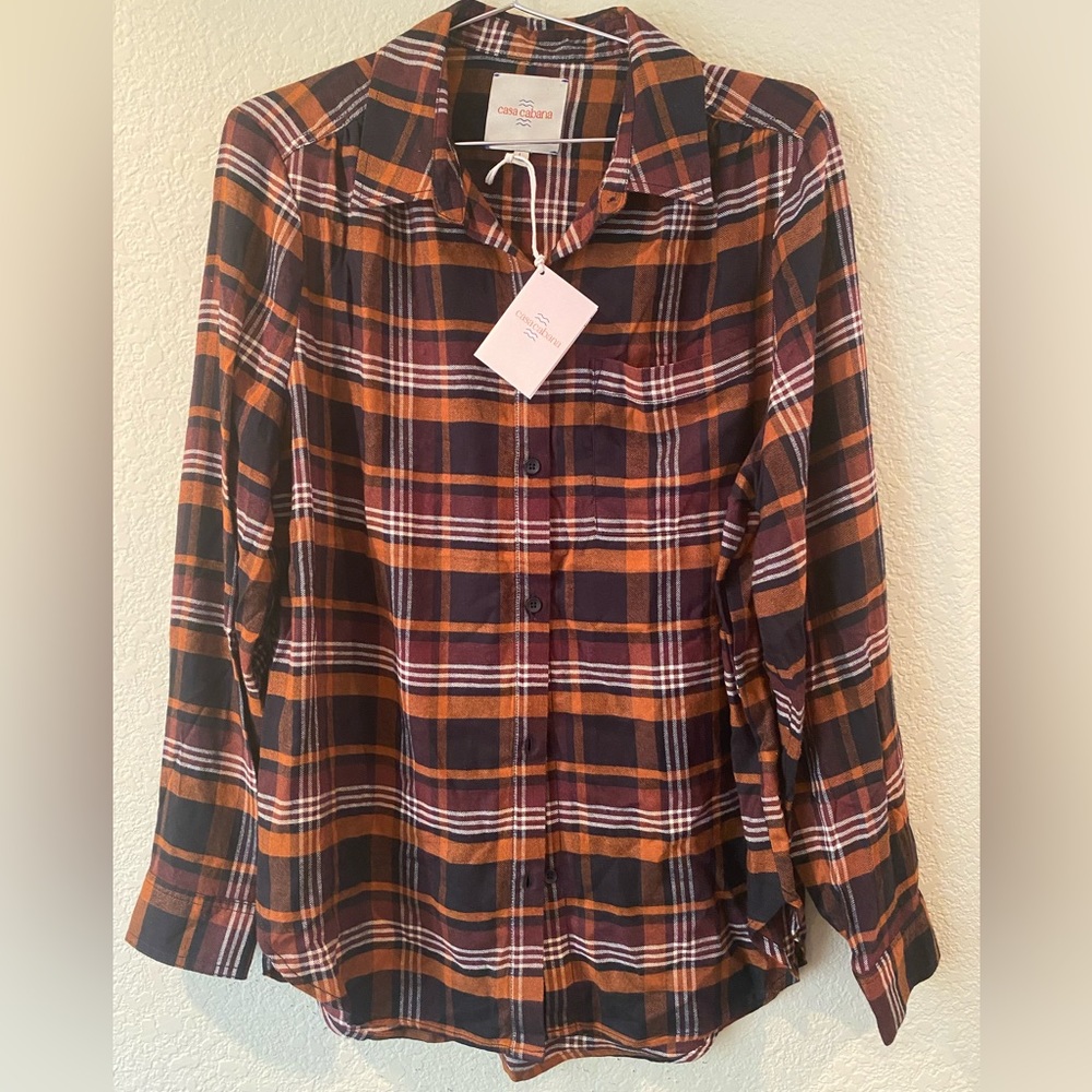 Casa Cabana Plaid Shirt